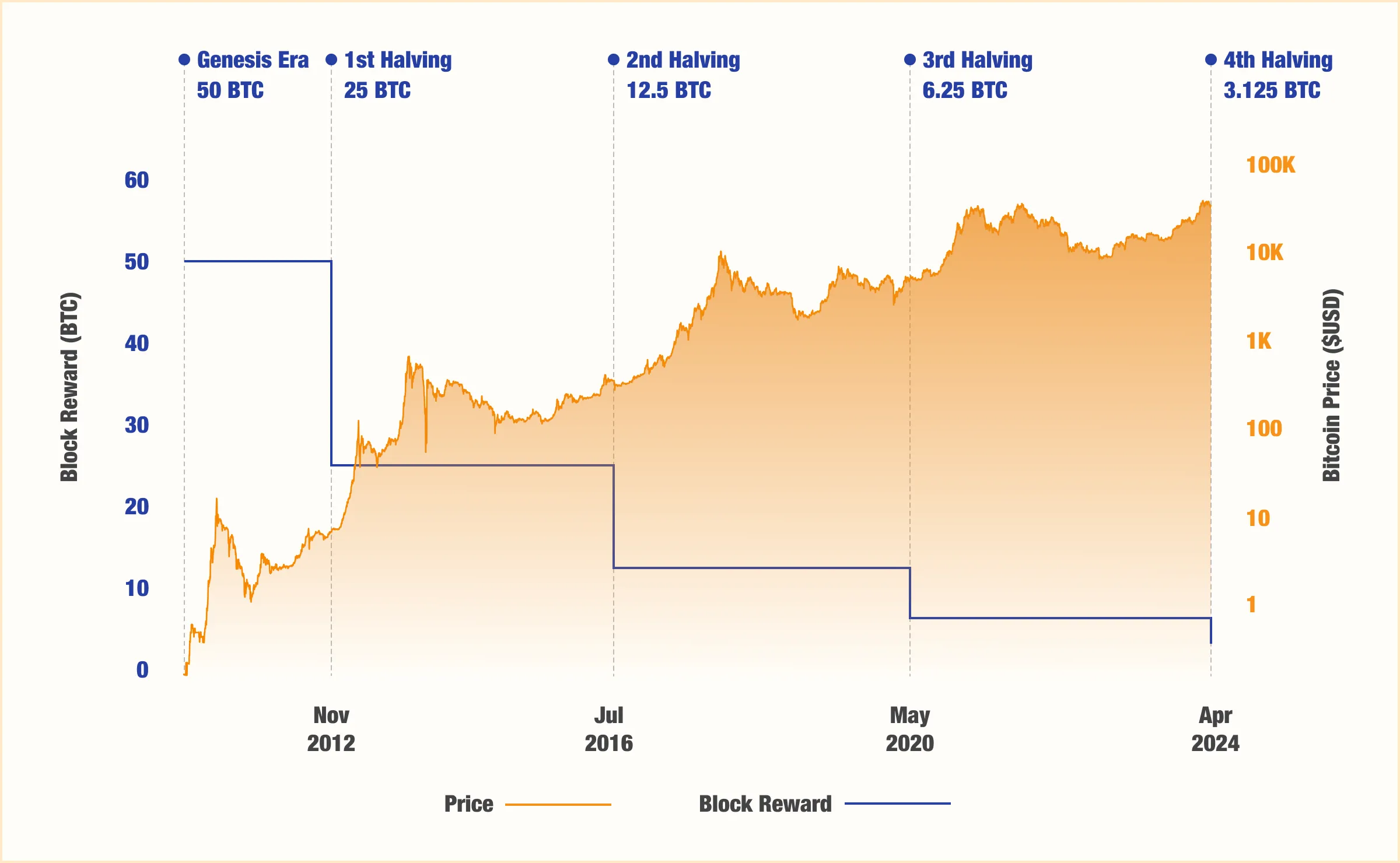 bitcoin halving chart, bitcoin halving price chart, bitcoin halving cycles, bitcoin halving history, bitcoin halving 2024, bitcoin halving price